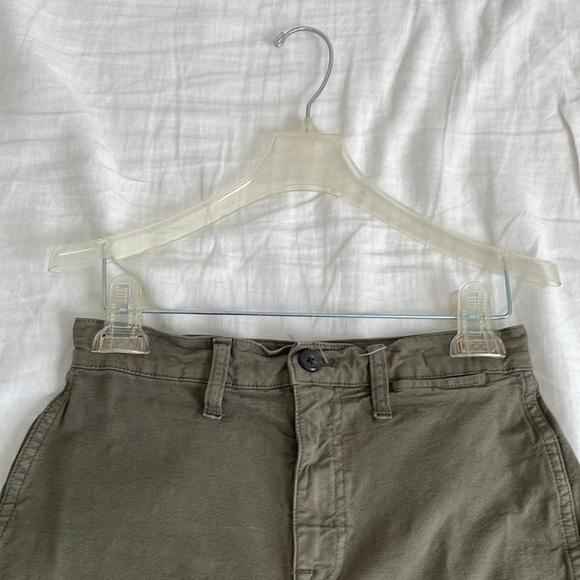 J Crew straight cargo pants in olive green - Picture 3 of 7